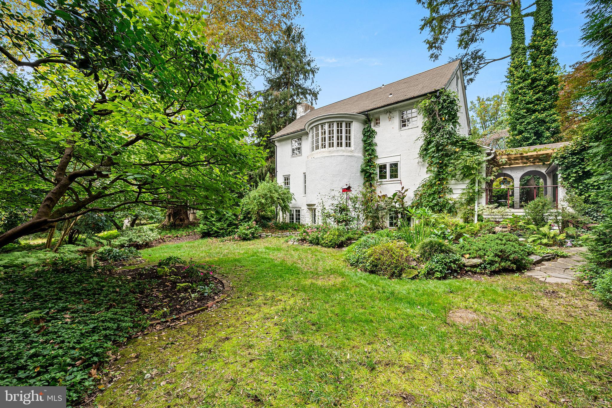 4 Swarthmore Place Swarthmore, PA 19081 - Photo 26 of 67 Garden Paradise created over almost six decades
