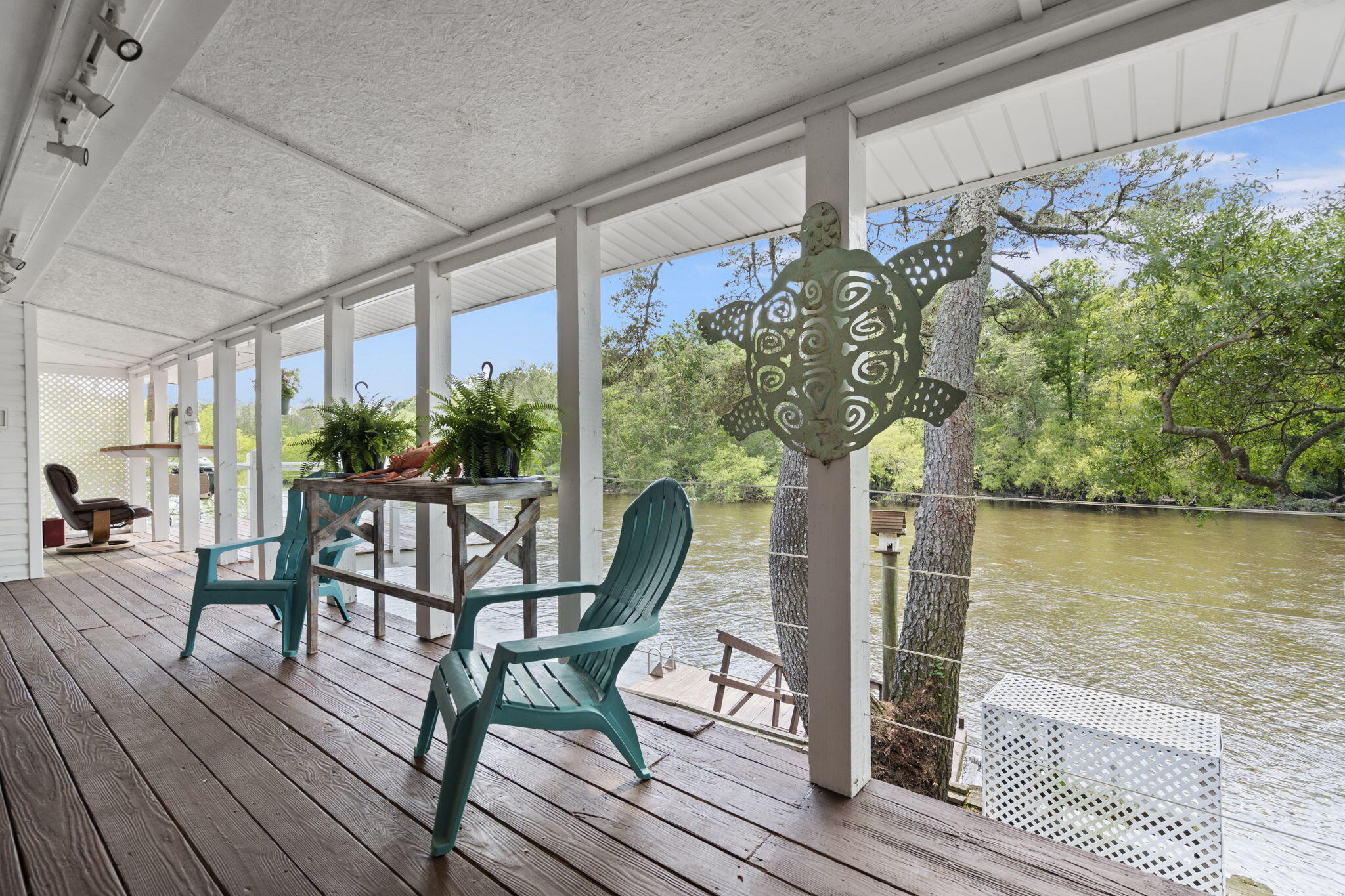 8487 Parkers Ferry Road Adams Run, SC 29426 - Photo 6 of 51 Covered deck