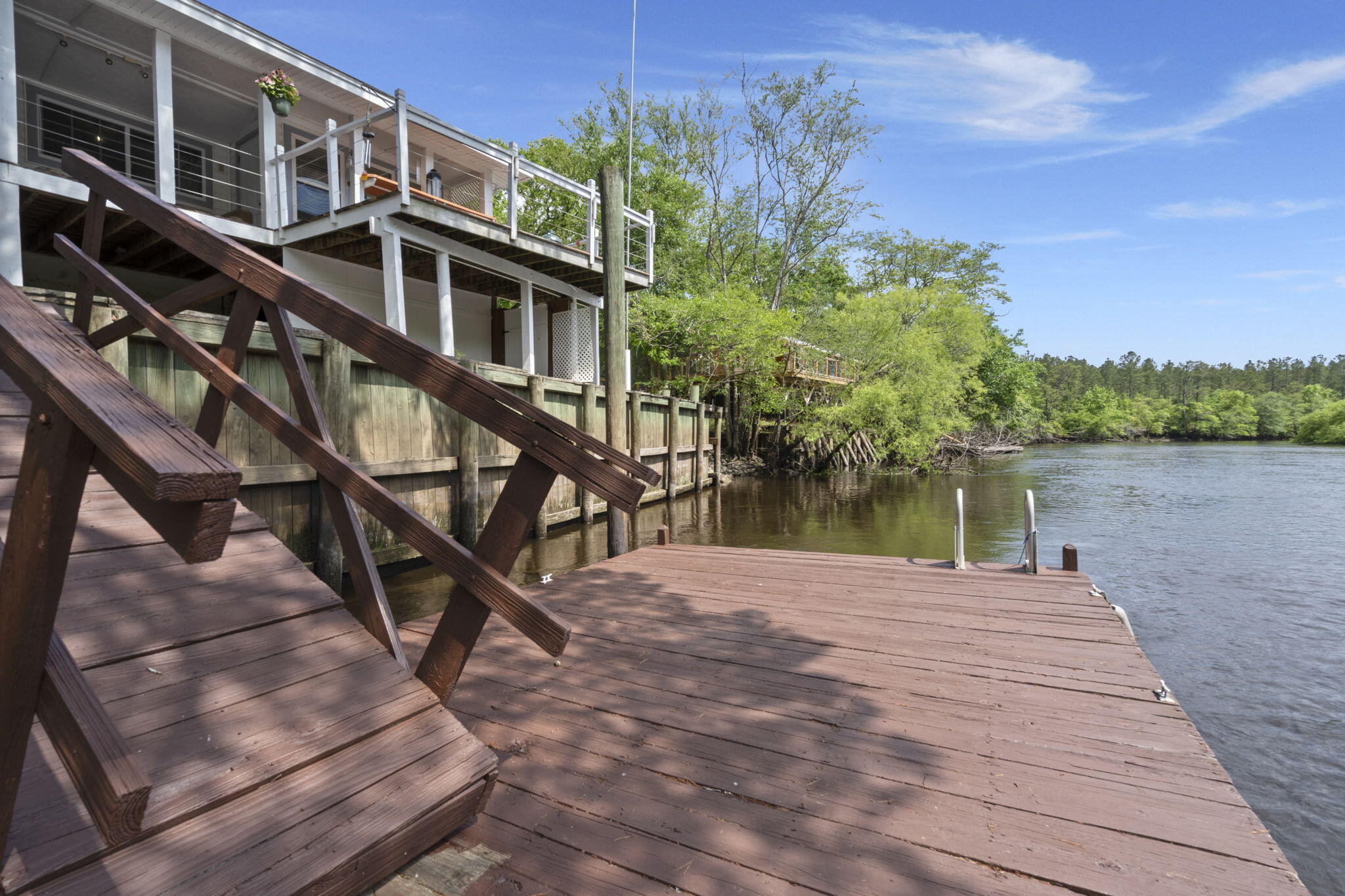 8487 Parkers Ferry Road Adams Run, SC 29426 - Photo 7 of 51 Floating dock