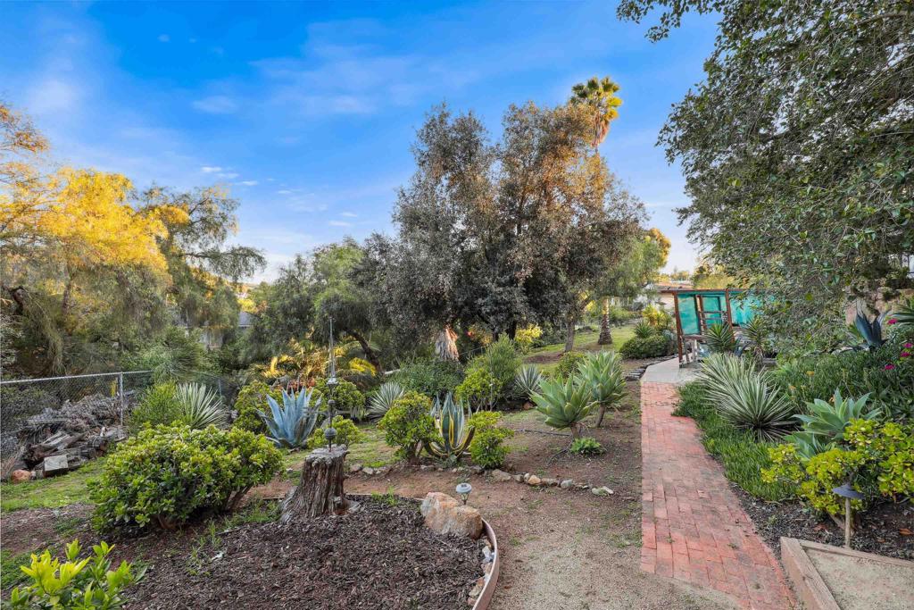826 Ora Avo Drive Vista, CA 92084 - Photo 44 of 52 a view of a pathway both side of yard
