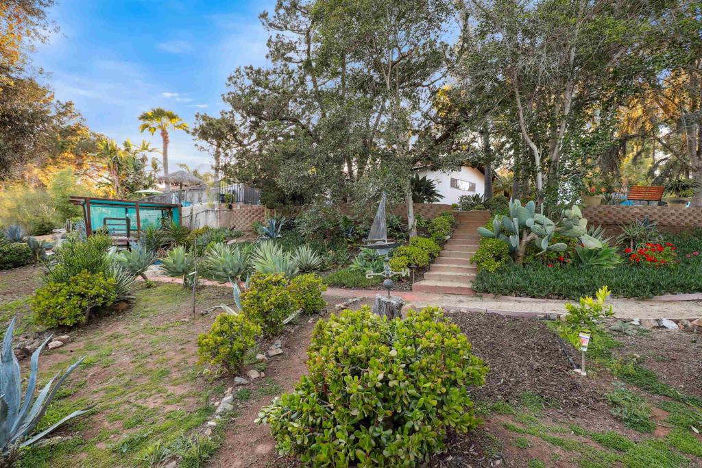 826 Ora Avo Drive Vista, CA 92084 - Photo 45 of 52 a view of a garden with a house