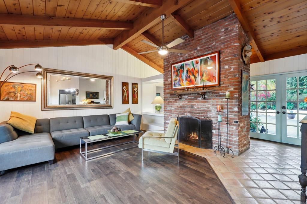 826 Ora Avo Drive Vista, CA 92084 - Photo 6 of 52 a living room with furniture and a fireplace