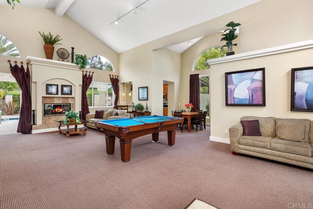 102 Sea Cliff Way Oceanside, CA 92056 - Photo 36 of 44 a living room with furniture and a pool table