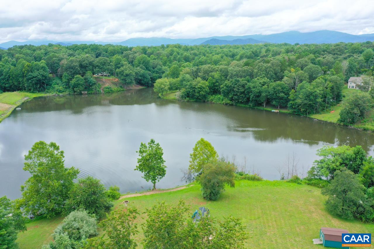 39 East Daffodil Road Ruckersville, VA 22968 - Photo 4 of 28 an aerial view of a houses with lake view
