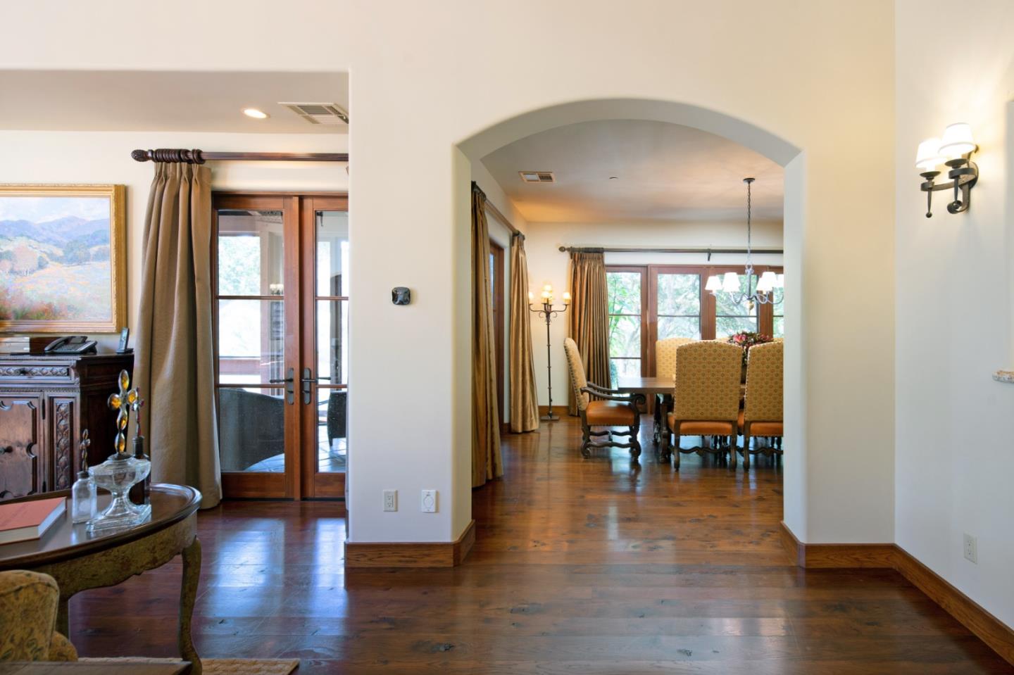 35 Rancho San Carlos Road Carmel, CA 93923 - Photo 13 of 47 a view of a livingroom with furniture and hardwood floor