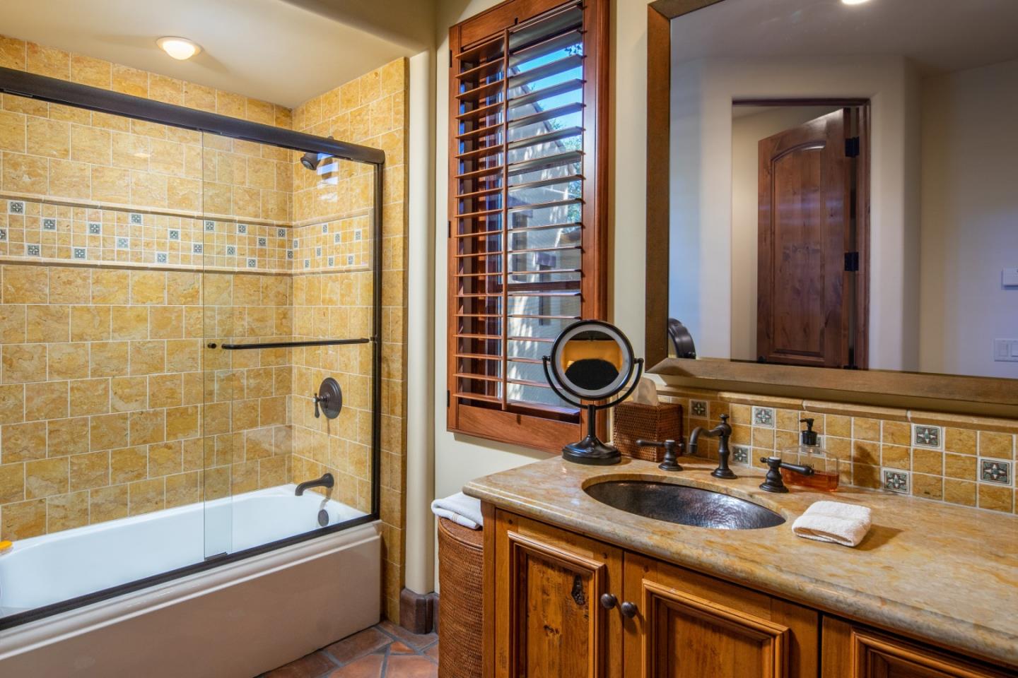 35 Rancho San Carlos Road Carmel, CA 93923 - Photo 34 of 47 a bathroom with a sink and a bathtub