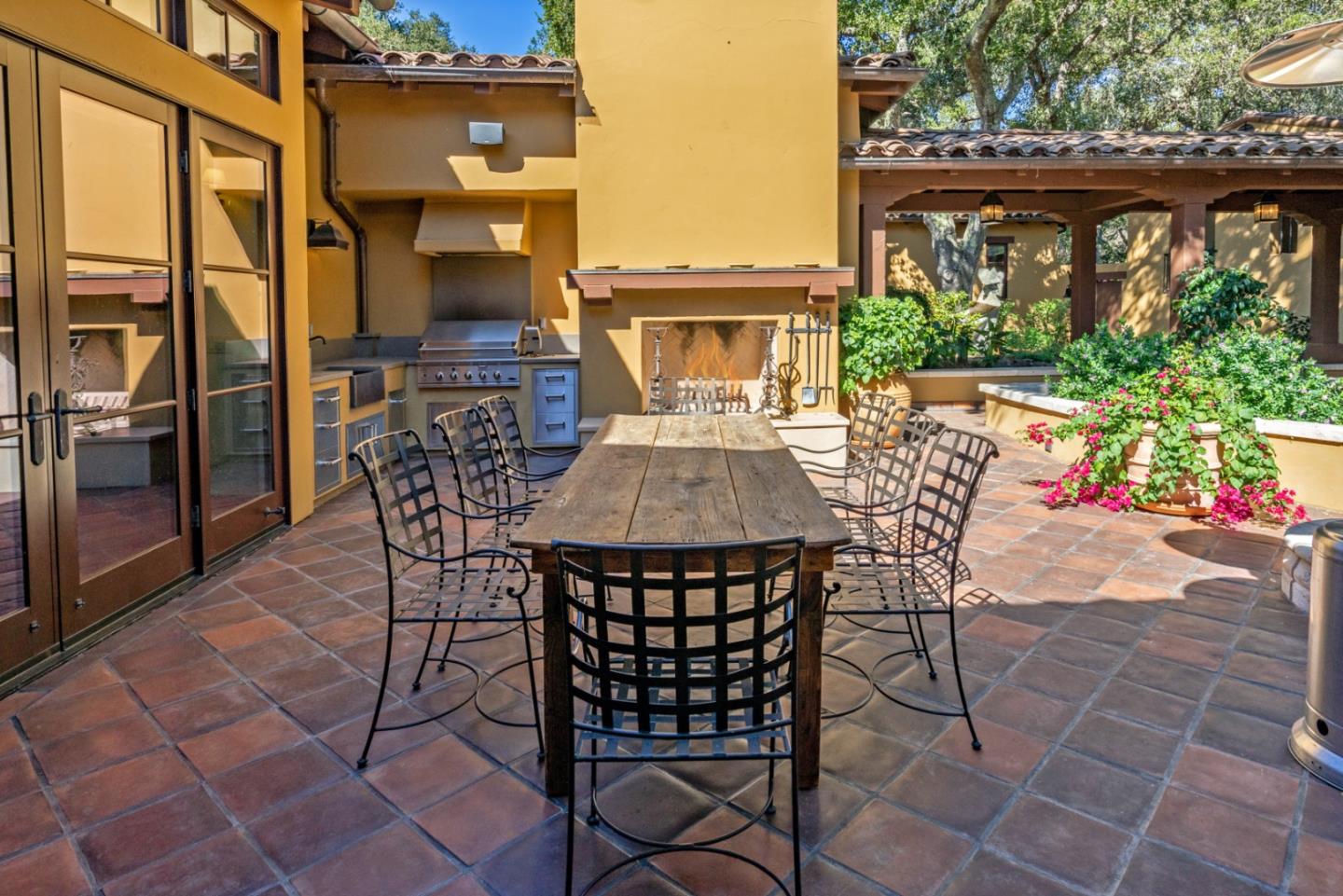 35 Rancho San Carlos Road Carmel, CA 93923 - Photo 41 of 47 a view of a dining room with furniture window and outside view