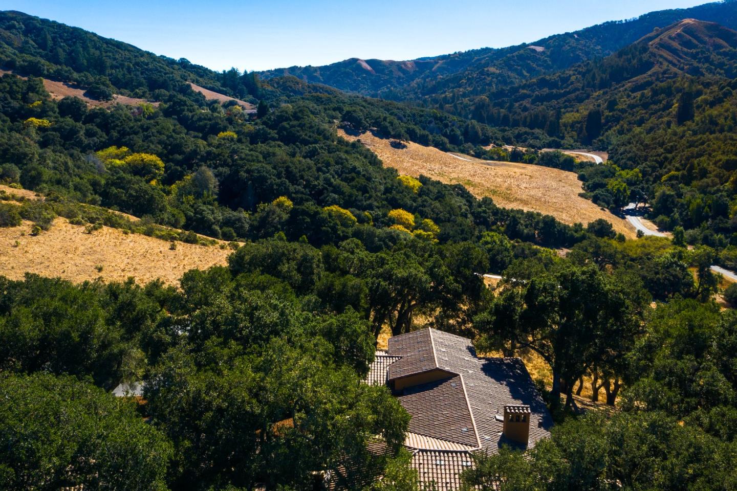 35 Rancho San Carlos Road Carmel, CA 93923 - Photo 45 of 47 an aerial view of house with mountain view