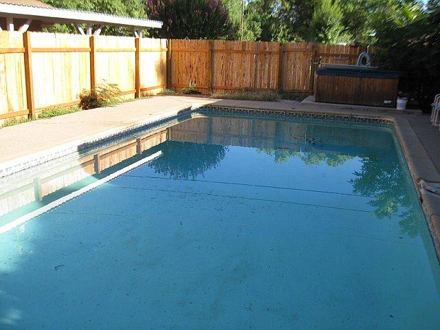 Large inground pool