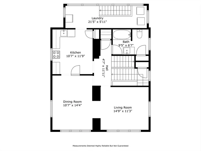 a white building with glass door