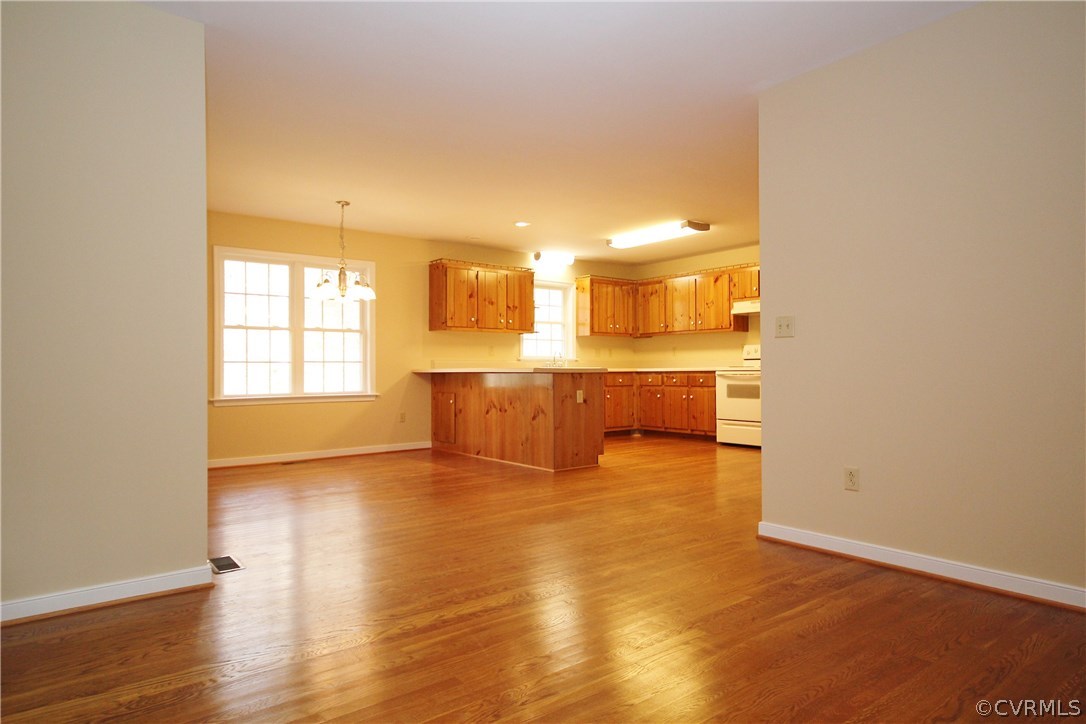 2750 Dorset Ridge Road Powhatan, VA 23139 - Photo 4 of 24 Living room open to dining and kitchen