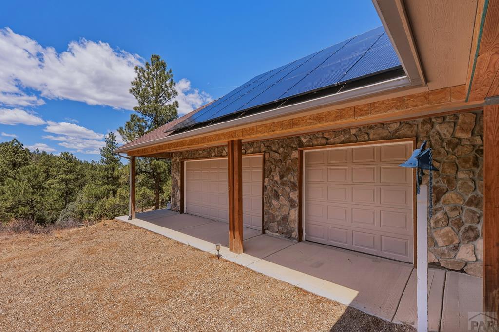 7880 Old Sopris Road Trinidad, CO 81082 - Photo 32 of 49 a view of a house with a garage