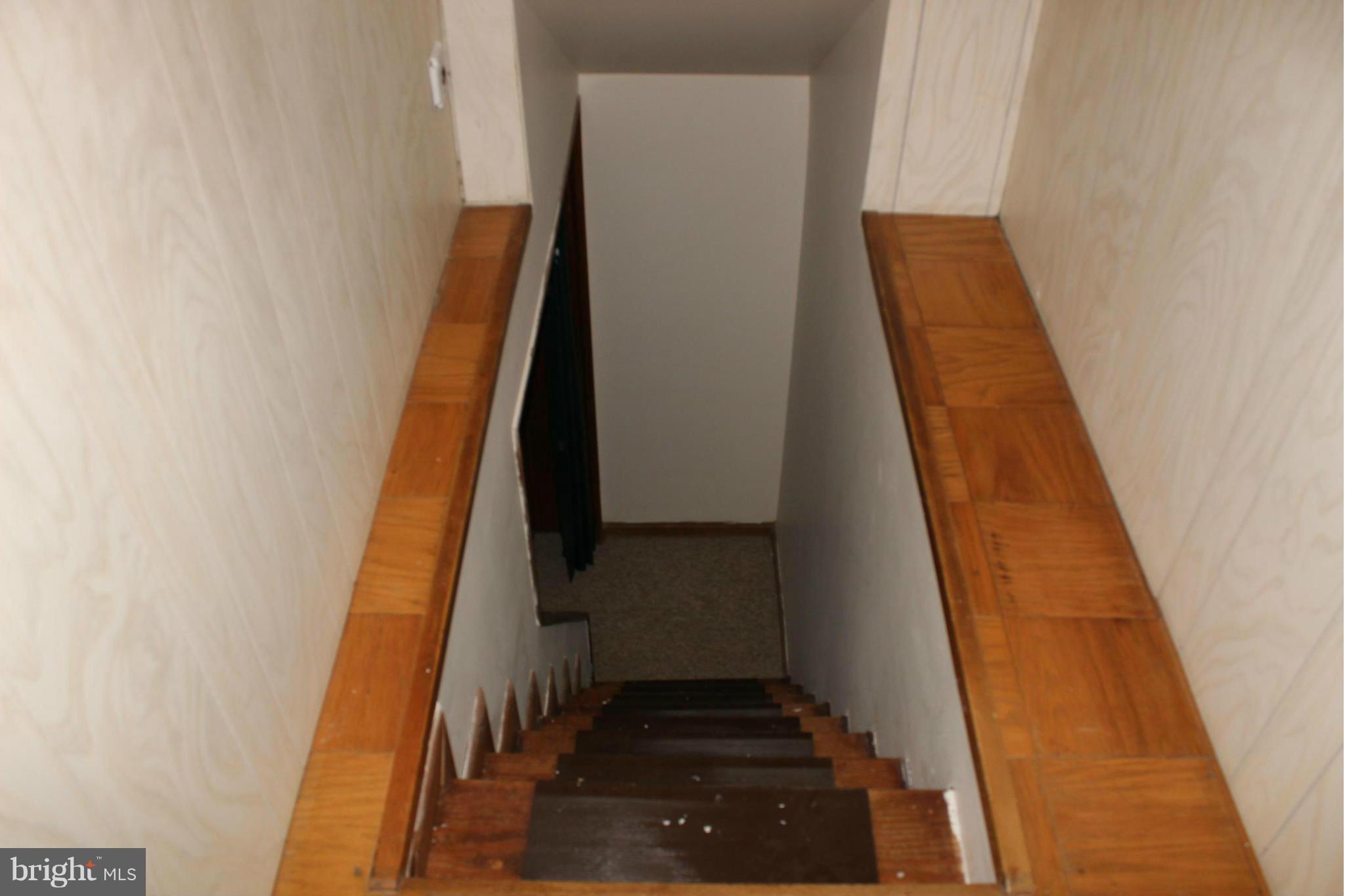 7726 Garrison Road Hyattsville, MD 20784 - Photo 16 of 25 Stairway to below