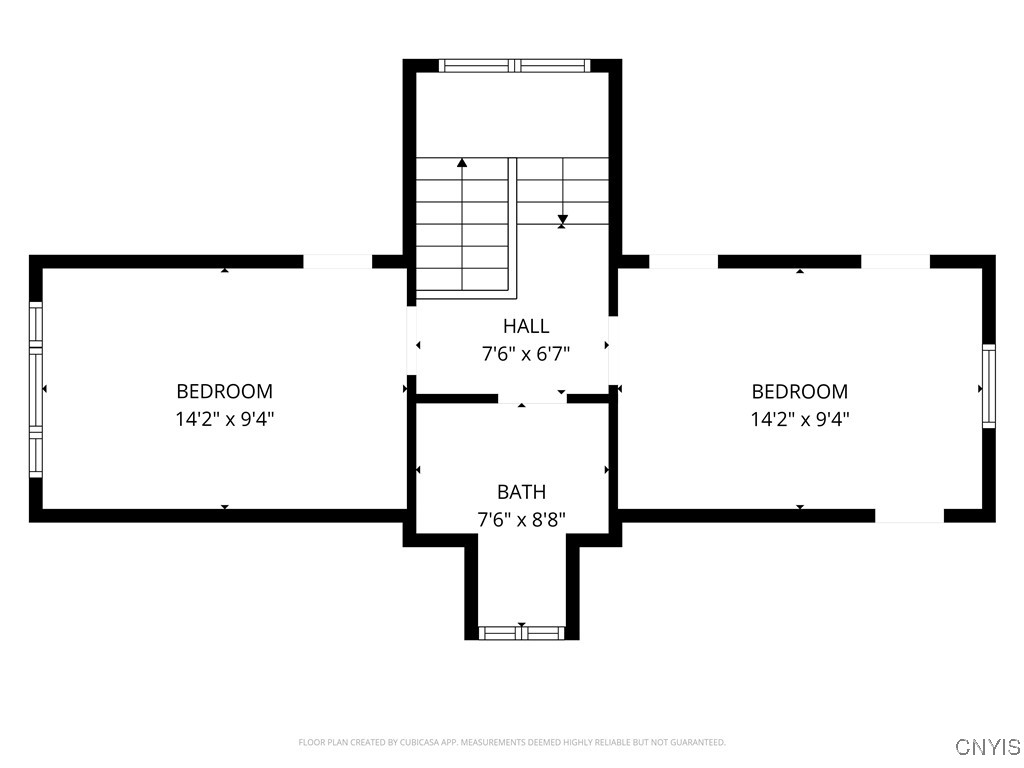 628 Rugby Road Syracuse, NY 13203 - Photo 46 of 47 Third Floor Floor Plan