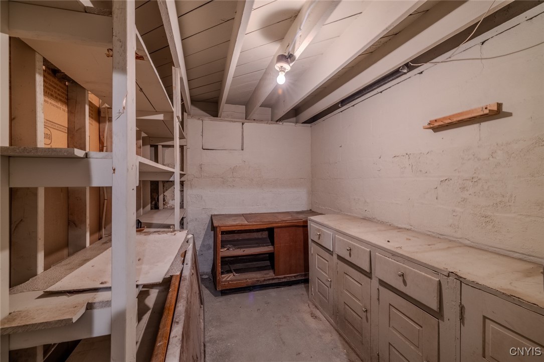 628 Rugby Road Syracuse, NY 13203 - Photo 38 of 47 Basement storage