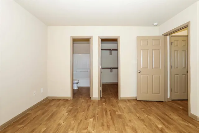 wooden floor in an empty room