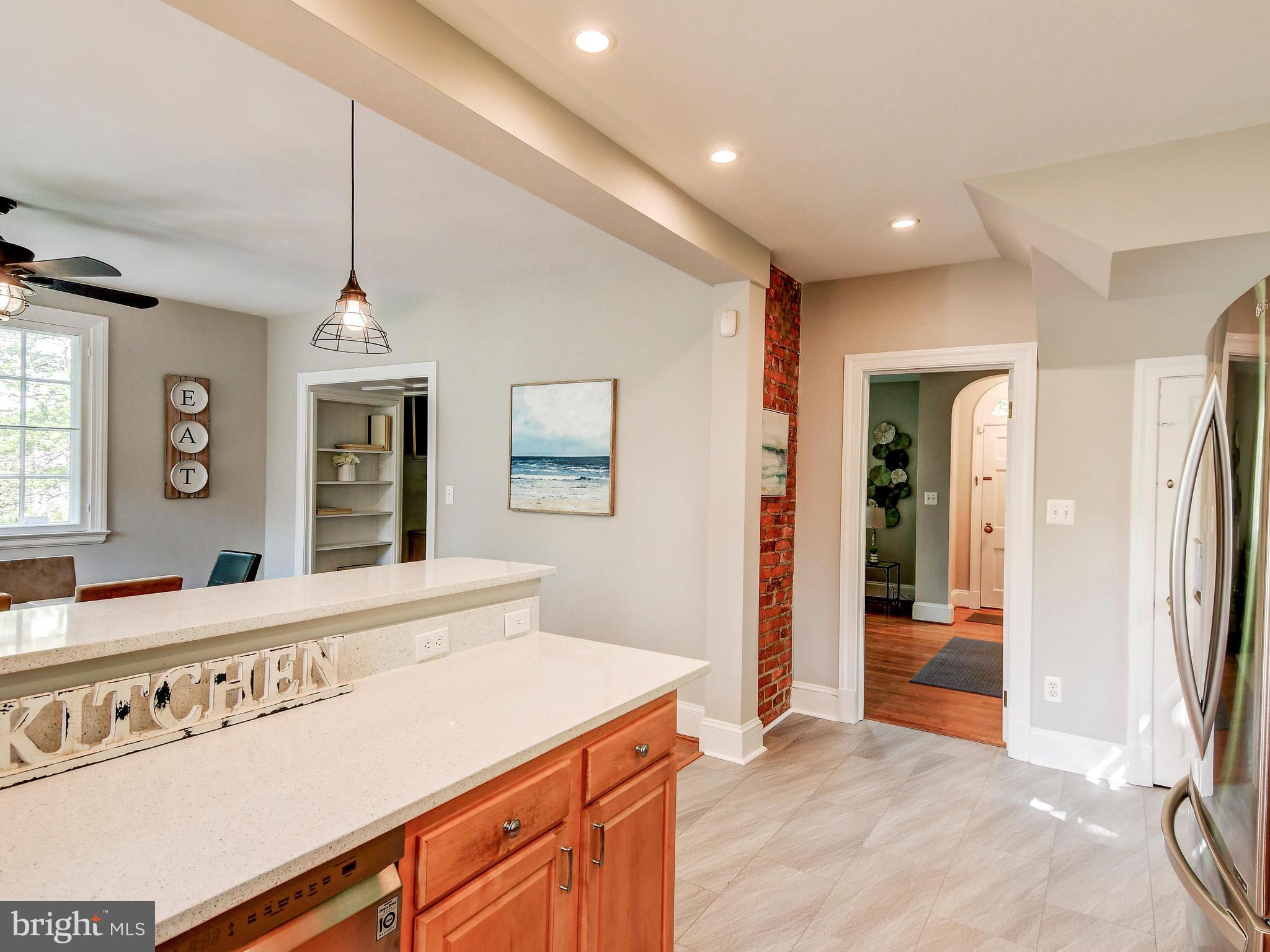 323 Taplow Road Baltimore, MD 21212 - Photo 14 of 41 Kitchen With with Recessed Lighting