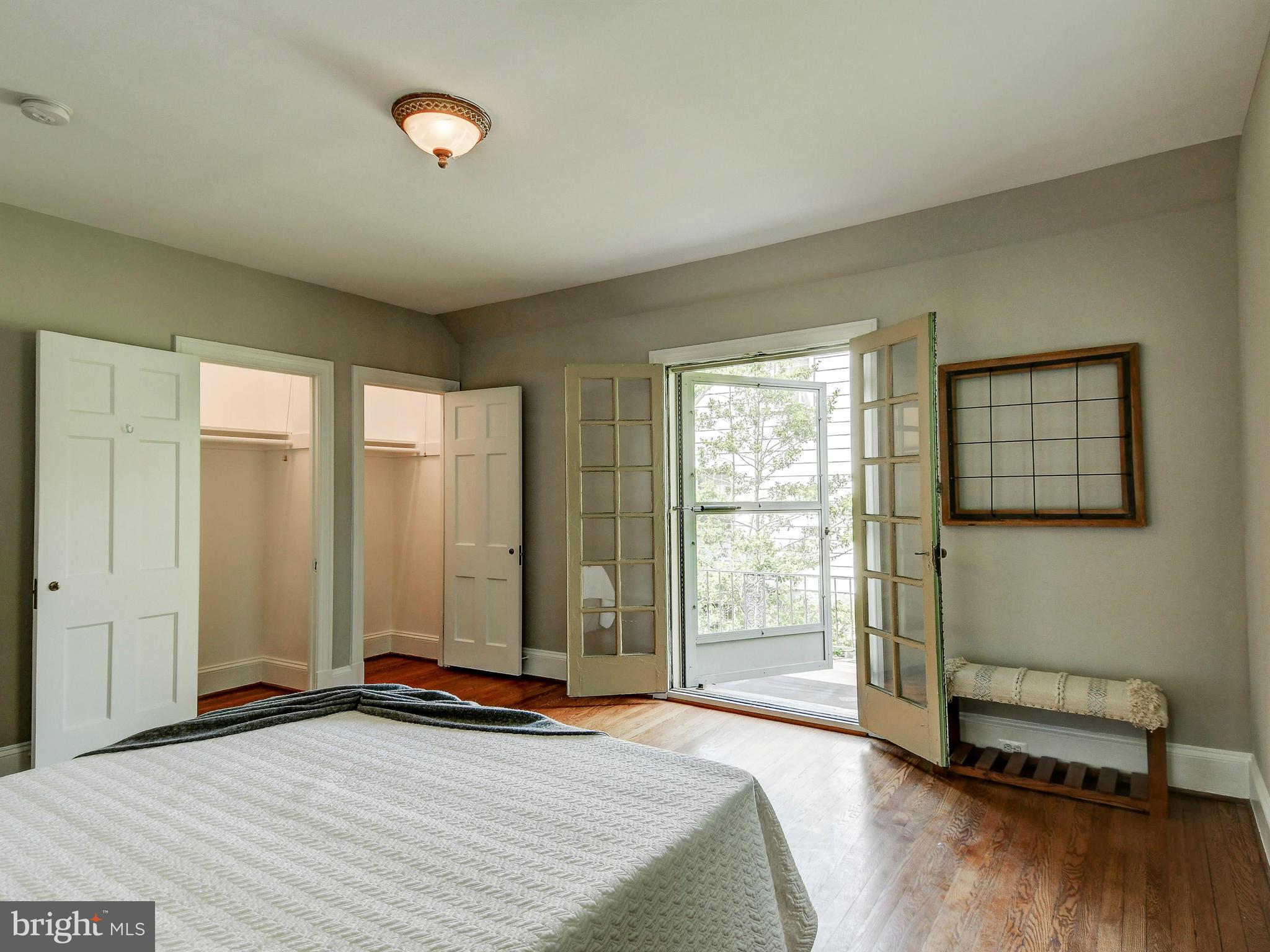 323 Taplow Road Baltimore, MD 21212 - Photo 25 of 41 Master Bedroom with Double Walk-In Closets