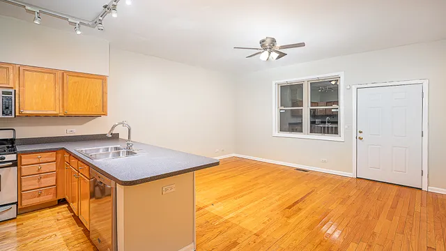 a bathroom with a sink a vanity and a mirror