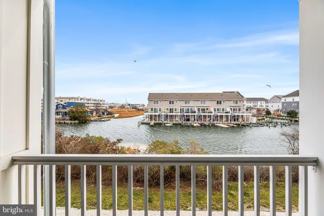 a view of a lake with a mountain view