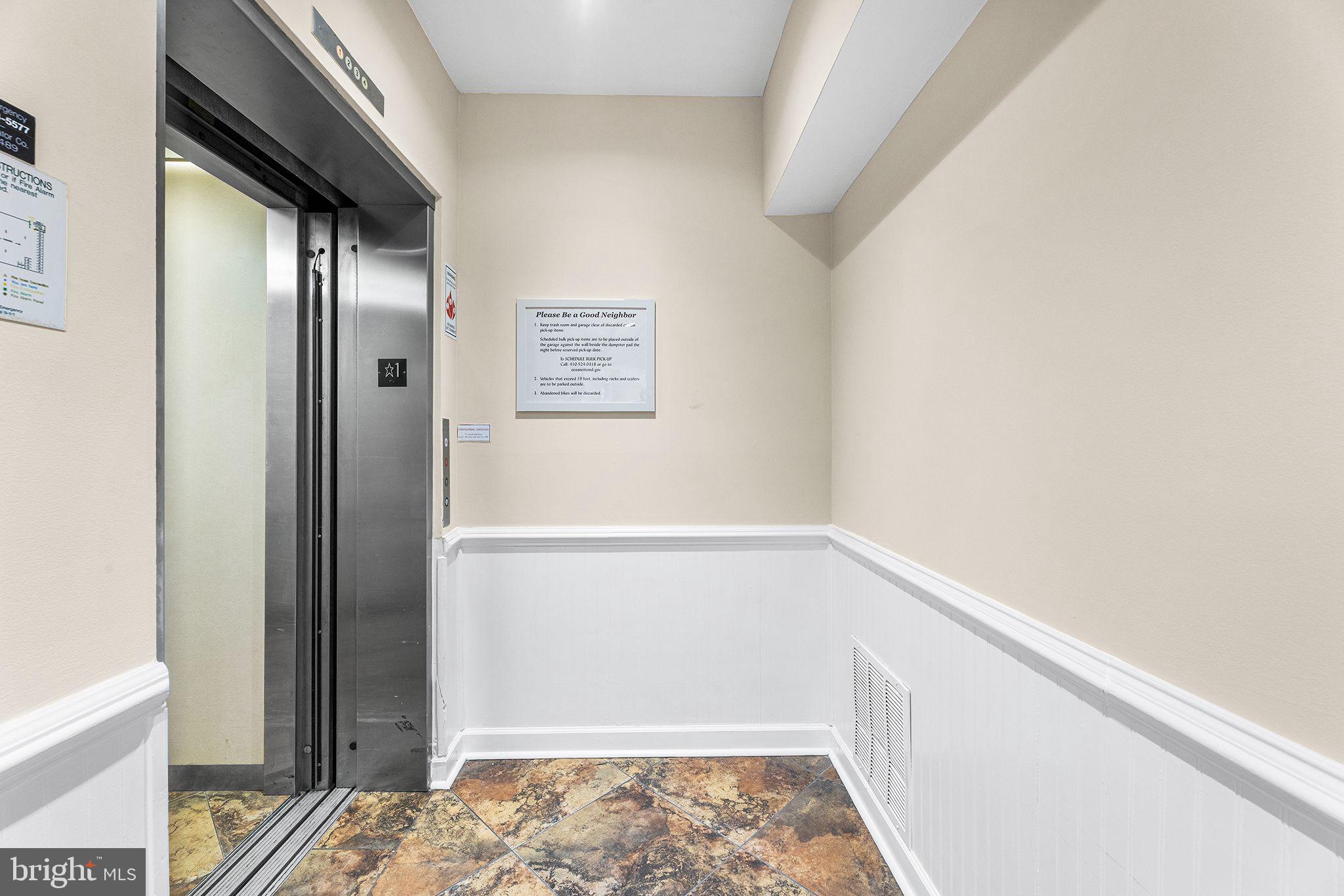 4 Hidden Cove Way, Unit 2B Ocean City, MD 21842 - Photo 32 of 32 Elevator in building lobby