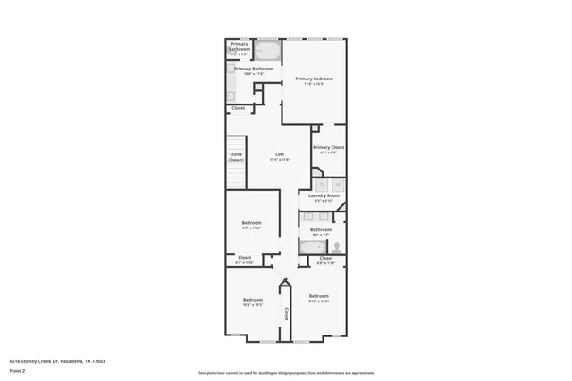 $255,000 | 6516 Stoney Creek Drive, Pasadena, TX 77503
