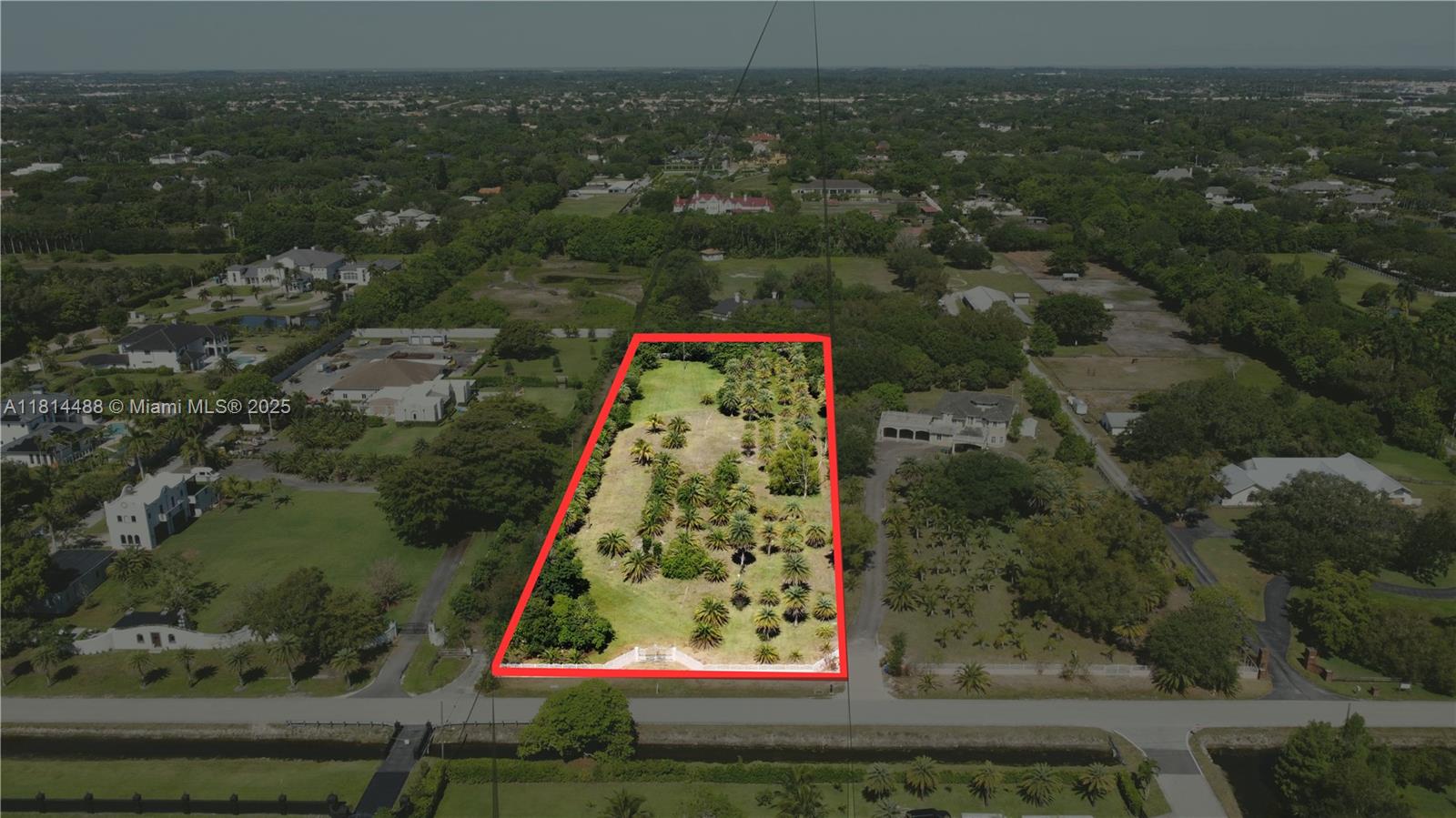 5533 Southwest 136th Avenue Southwest Ranches, FL 33330 - Photo 3 of 4 an aerial view of residential houses with outdoor space