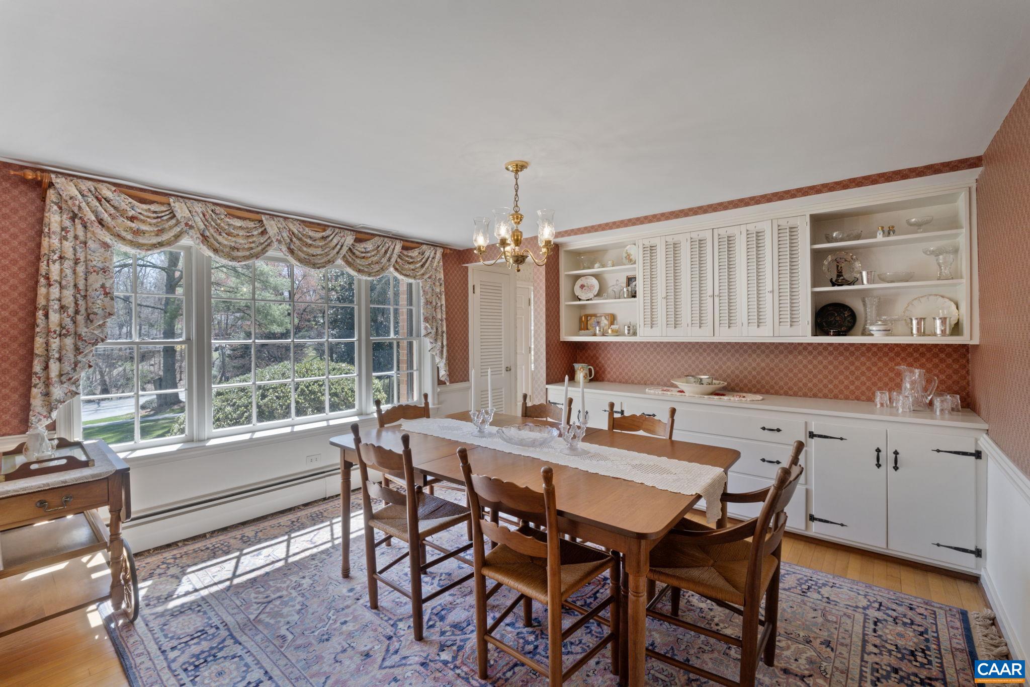 2507 Northfield Road Charlottesville, VA 22901 - Photo 13 of 68 a view of a dining room with furniture window and outside view
