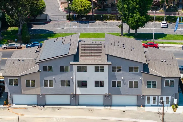 a front view of a house with swimming pool