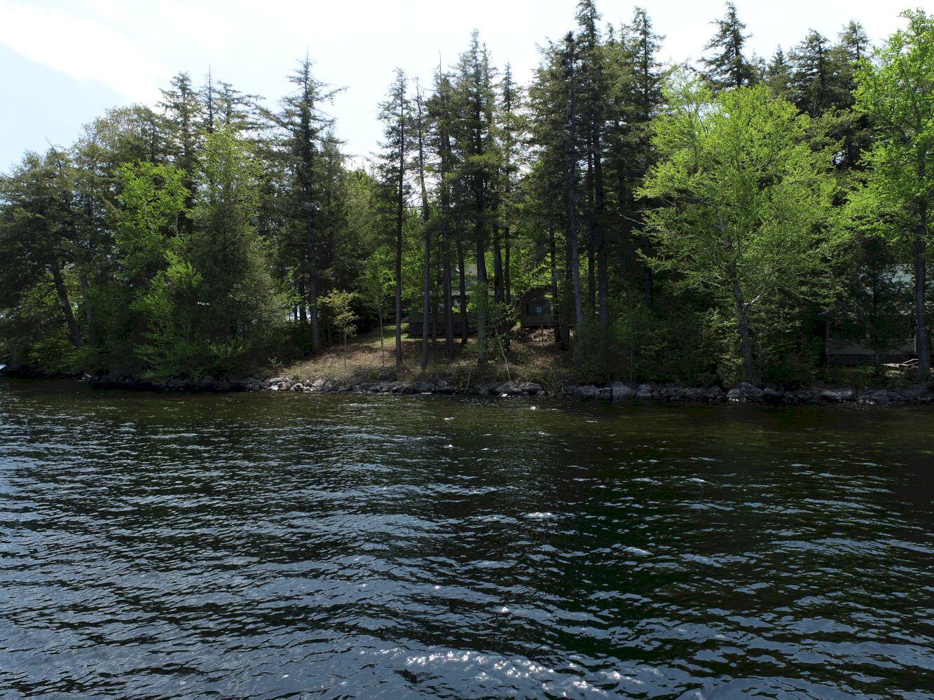 11-12 Rocky Point Road Embden, ME 04958 - Photo 65 of 75 view of camp 2 from water