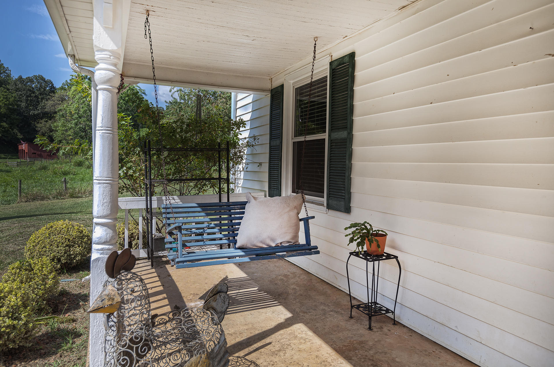 2669 Simmons Mill Road Thaxton, VA 24174 - Photo 17 of 34 Front Porch Swing