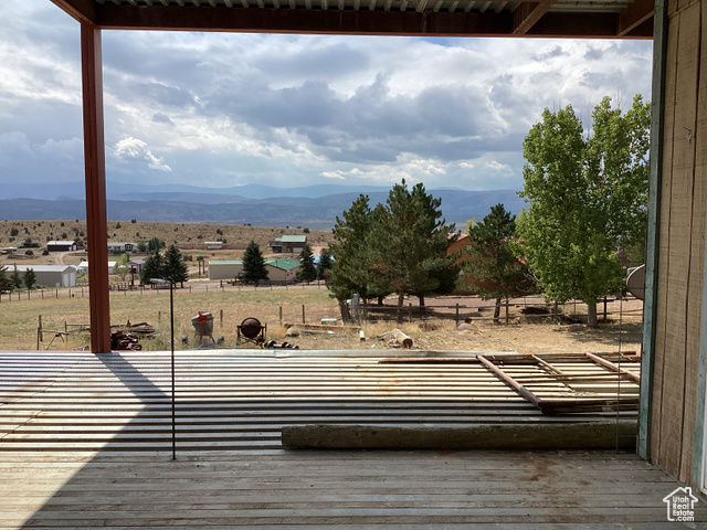 3 Red Circle, Unit 19 Manila, UT 84046 - Photo 20 of 29 Deck with a mountain view and a view of rural / pastoral area