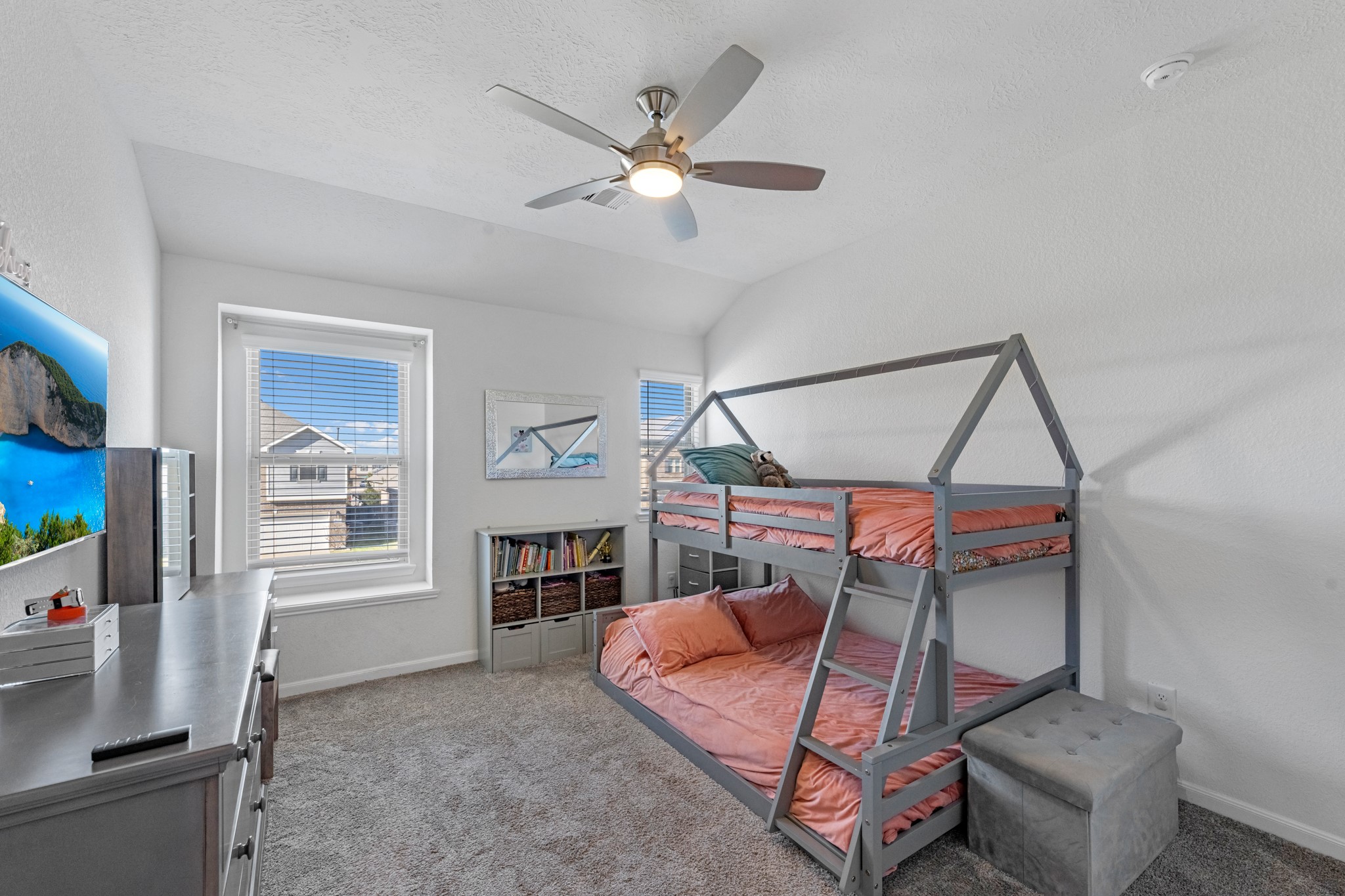 5126 Avondale Rise Street Katy, TX 77493 - Photo 22 of 28 Your secondary bedroom features plush carpet, fresh paint, closet, and a large window that lets in plenty of natural lighting.