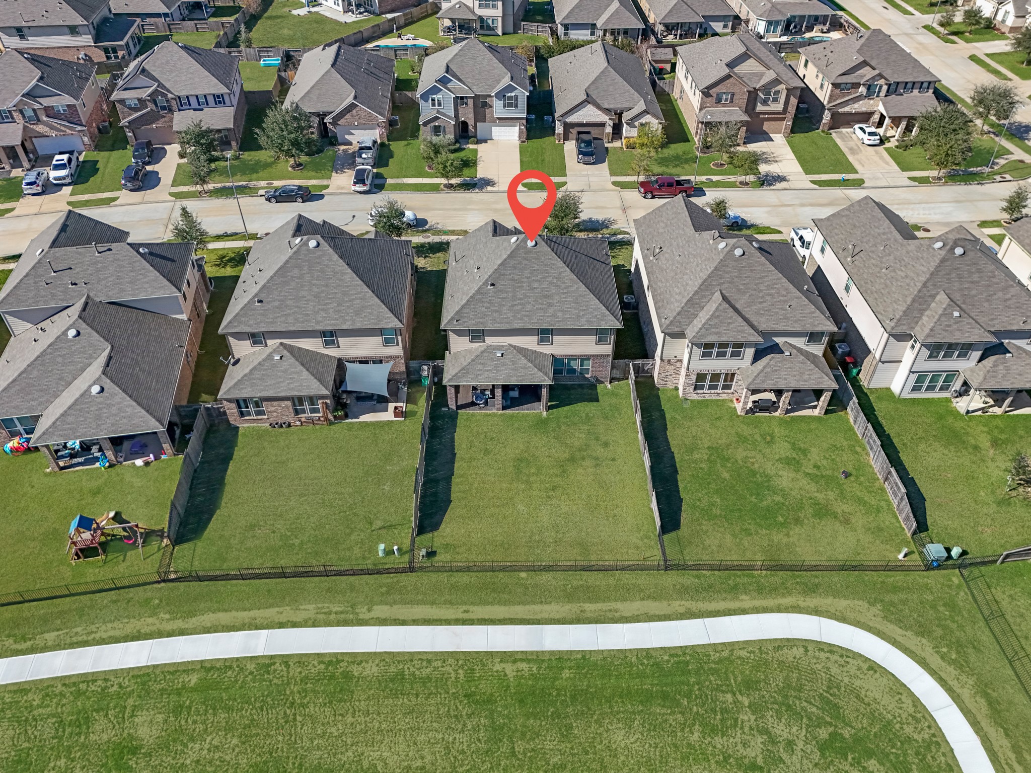 5126 Avondale Rise Street Katy, TX 77493 - Photo 27 of 28 An additional aerial view of your home.