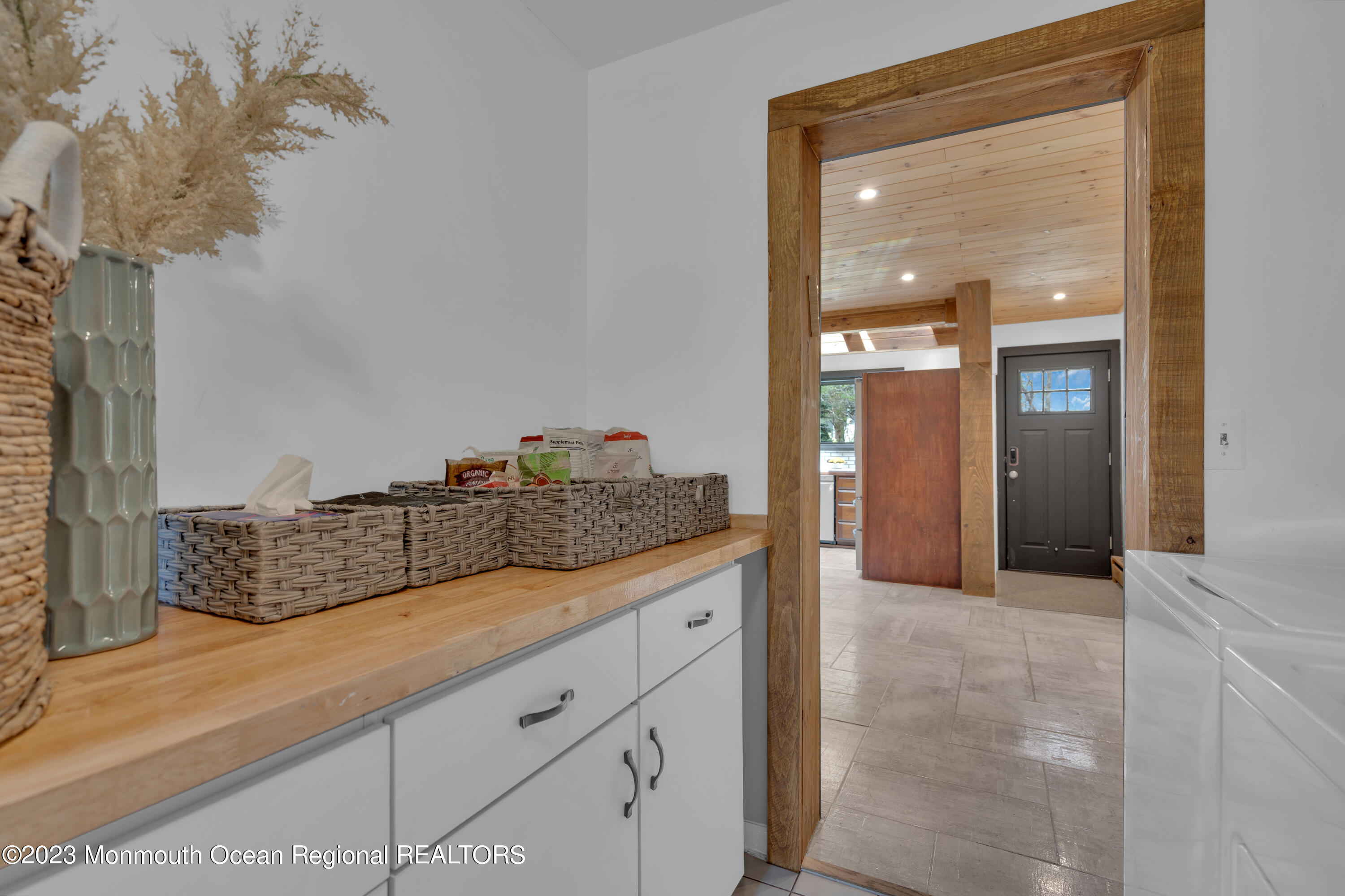 649 Hyson Road Jackson, NJ 08527 - Photo 28 of 67 a bathroom with a granite countertop sink and a mirror