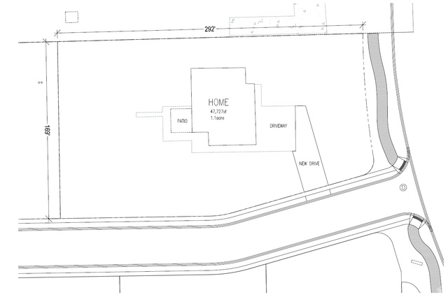 1191 North Elk Ridge Drive Elk Ridge, UT 84651 - Photo 44 of 44 Site Plan. Illustrating the property boundaries, building footprint, and access points
