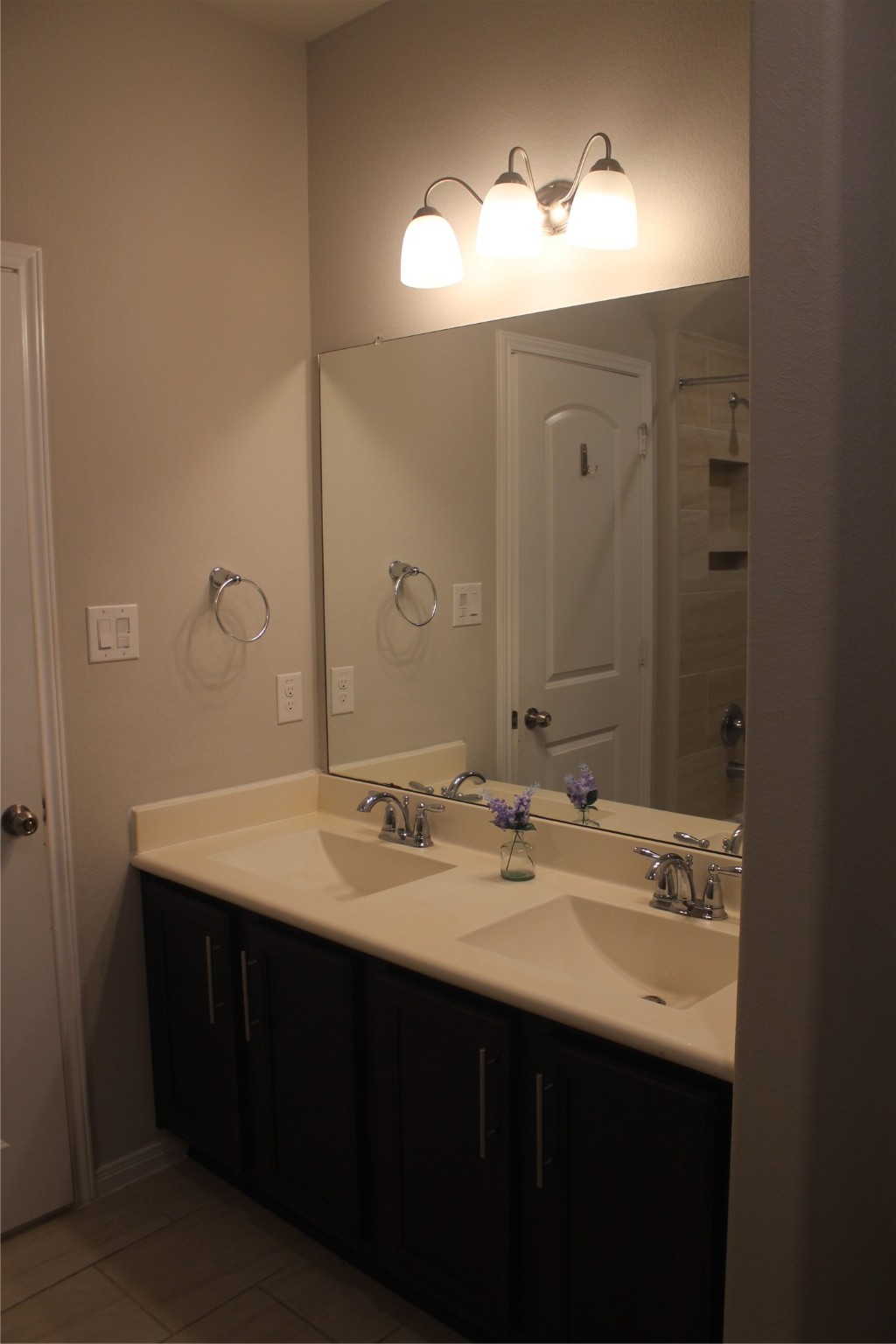 14200 Wallowa Ridge Lane Conroe, TX 77384 - Photo 15 of 22 a bathroom with a sink and a mirror