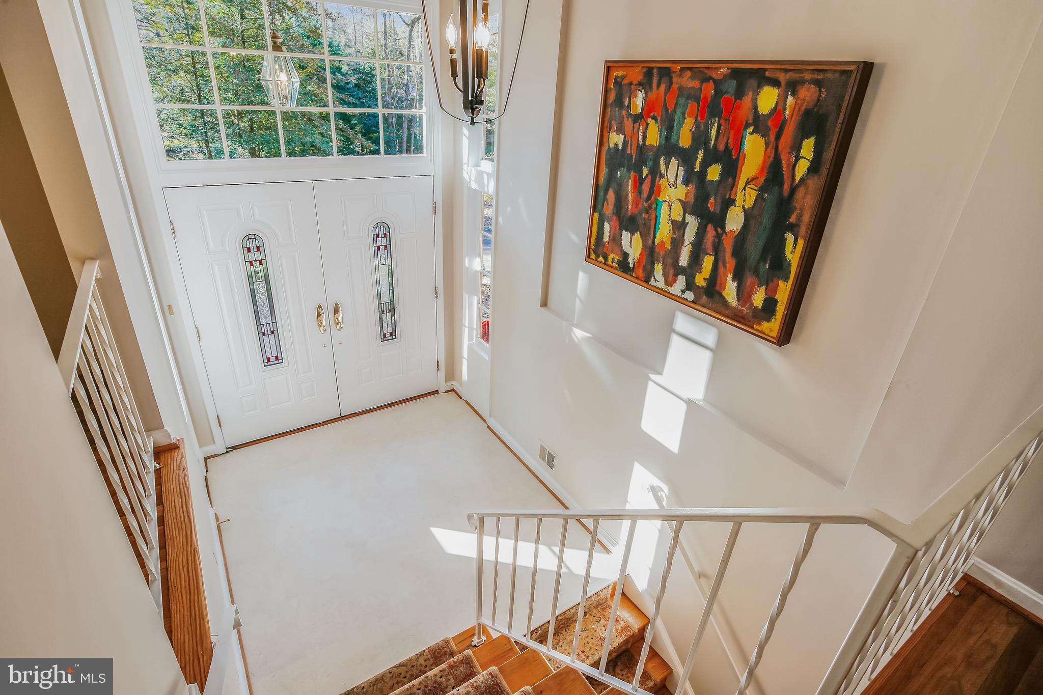 12014 Canter Lane Reston, VA 20191 - Photo 22 of 41 Notice the size and side lights of the Foyer