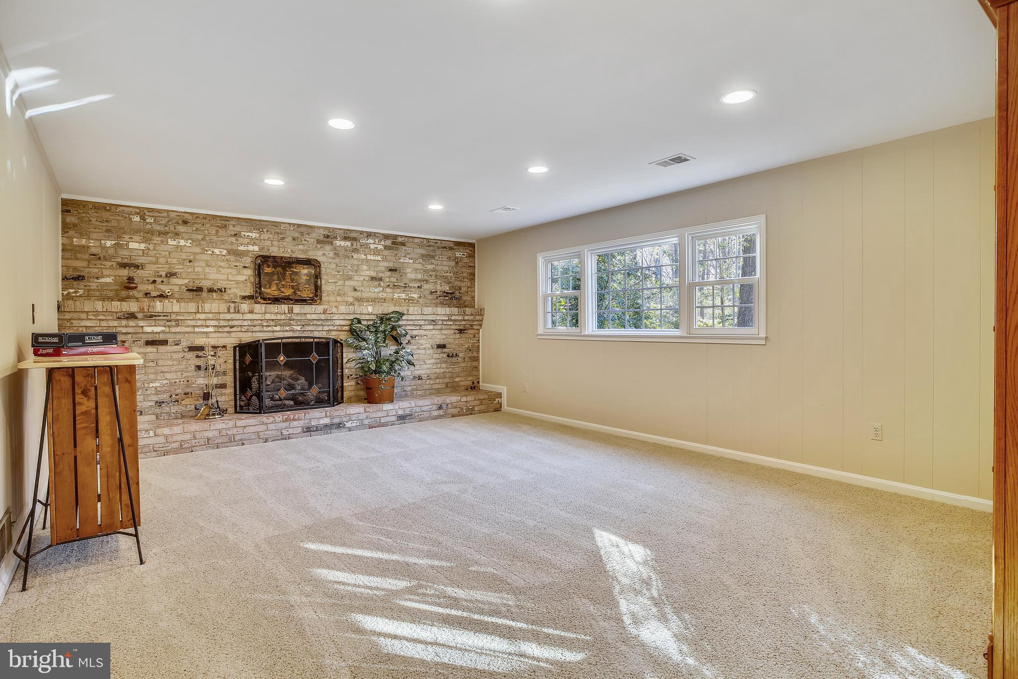 12014 Canter Lane Reston, VA 20191 - Photo 23 of 41 Cozy Rec Room with new carpet and recessed lights
