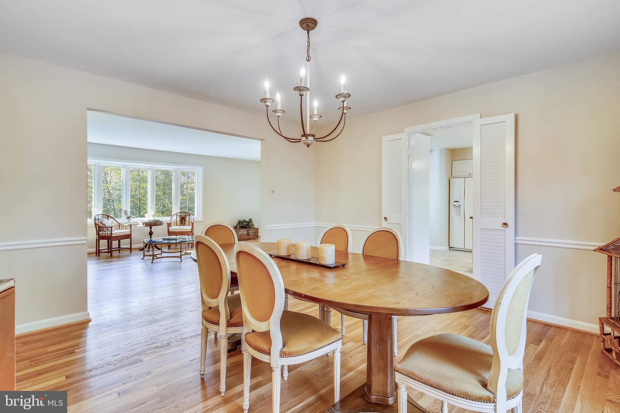 12014 Canter Lane Reston, VA 20191 - Photo 8 of 41 Very large dining room can accommodate many!