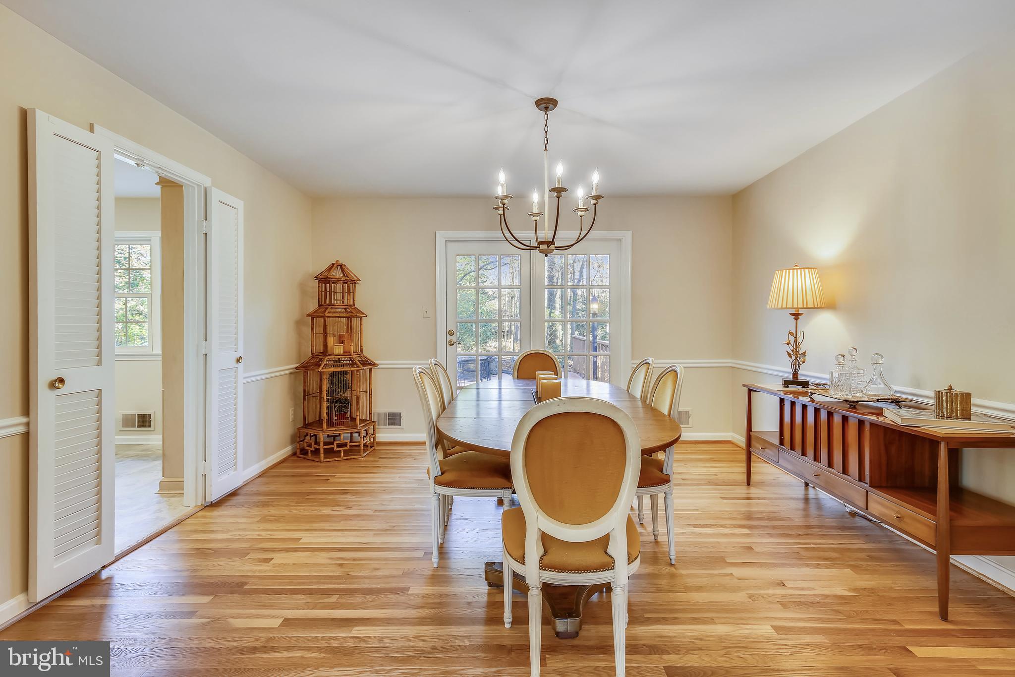 12014 Canter Lane Reston, VA 20191 - Photo 9 of 41 The french doors lead out to the deck!