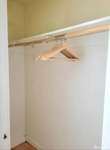 a view of a rack on the wall