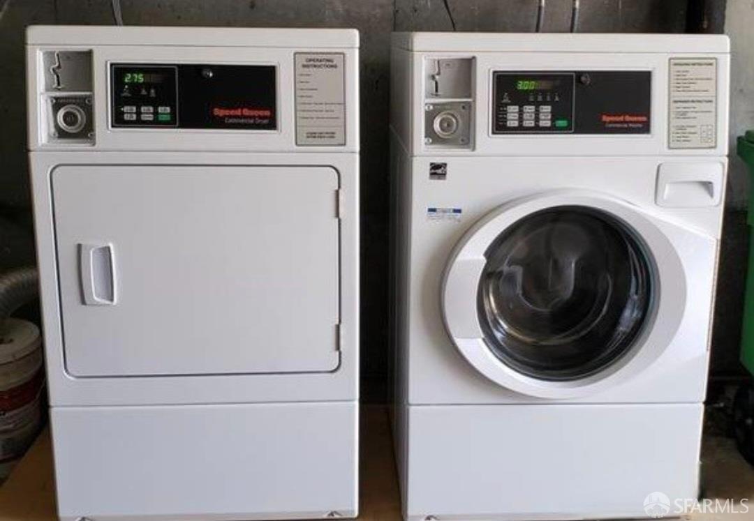 365 22nd Avenue San Francisco, CA 94121 - Photo 12 of 22 a close up view of a washer and dryer