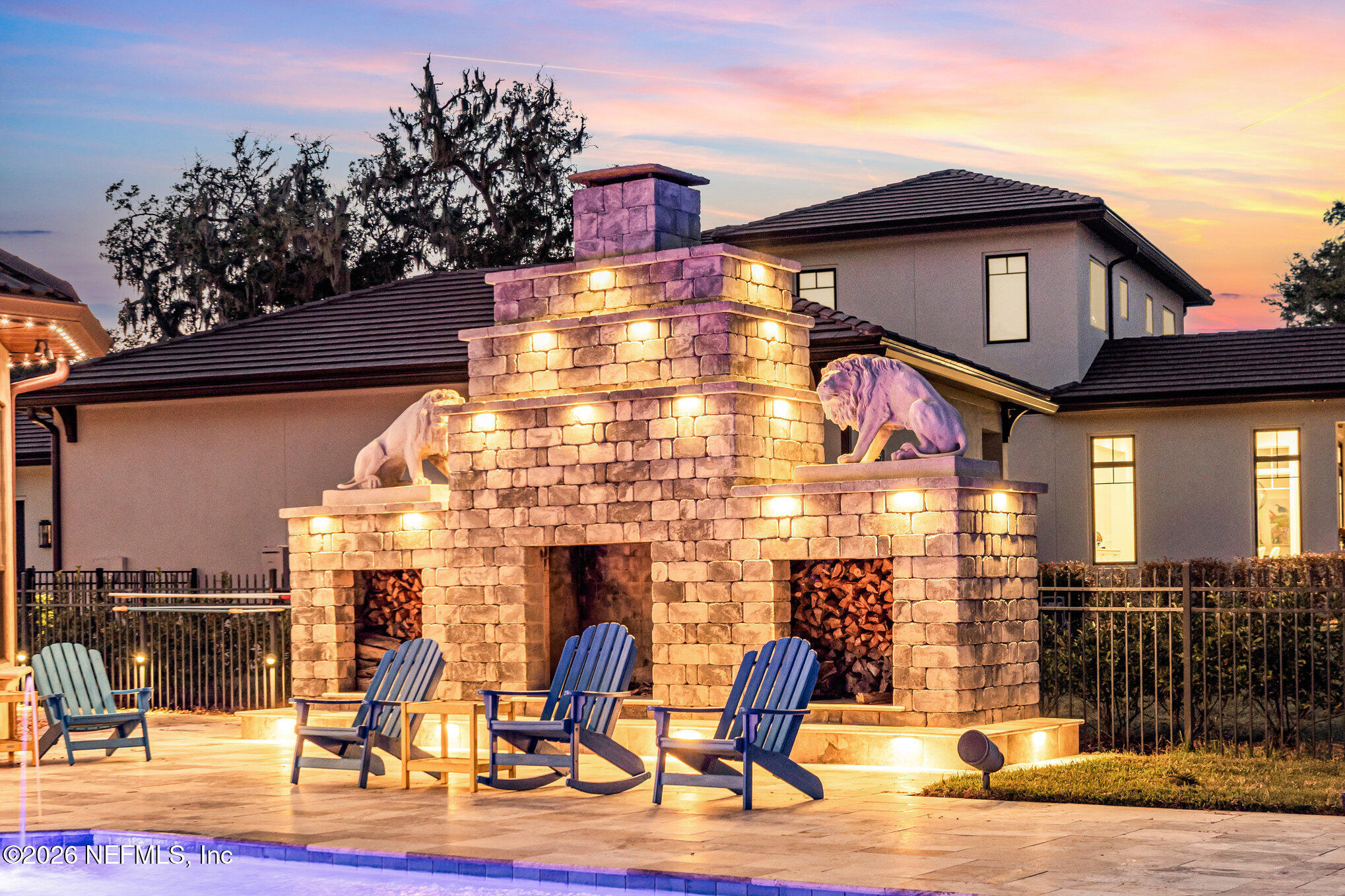 1402 Wilkies Point Road Green Cove Springs, FL 32043 - Photo 10 of 95 a front view of a building with glass windows
