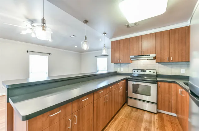 a view of a house with a patio