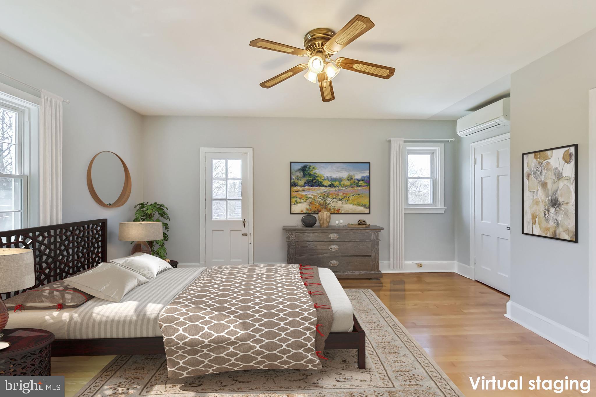 1355 Kalmia Road Northwest Washington, DC 20012 - Photo 13 of 41 Big and bright primary bedroom