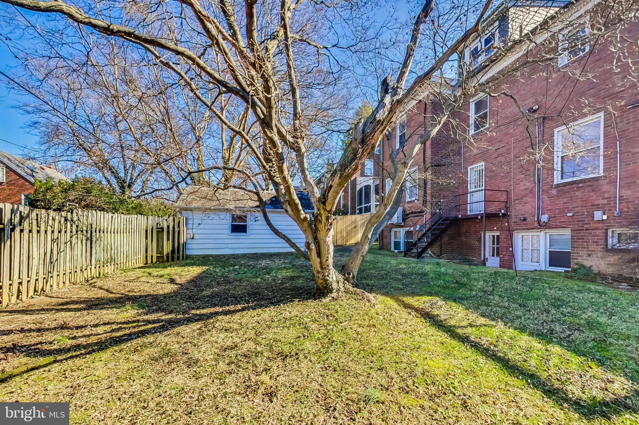 1355 Kalmia Road Northwest Washington, DC 20012 - Photo 33 of 41 Full fenced private backyard