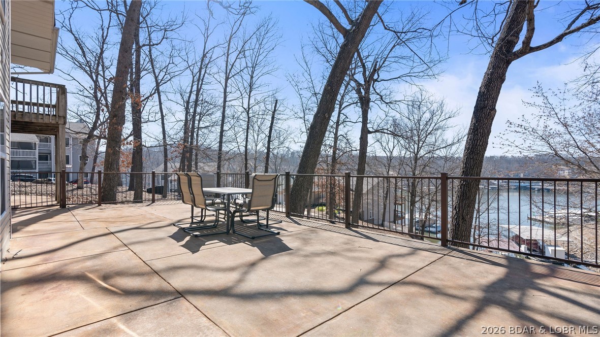 Lower Level walk out patio overlooking Lake of the