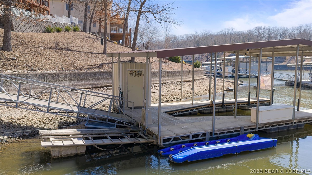 1500 Swiss Village Road Osage Beach, MO 65065 - Photo 5 of 83 Private dock with 12 X 30 boat slip and PWC lift