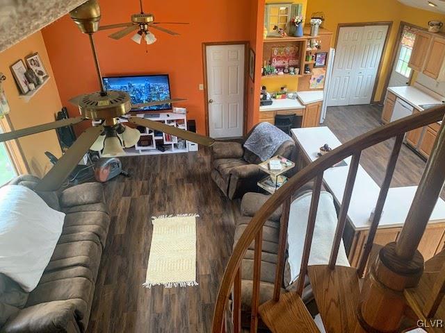 291 Sunset Road Milan, PA 18831 - Photo 3 of 38 a living room with furniture and a flat screen tv